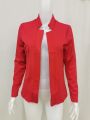 2025 Women's Thin White Blazer Summer Autumn Slim Fit Long Sleeve Open Stitch Office Coat Tops Black Ladies Fashion Outwear.