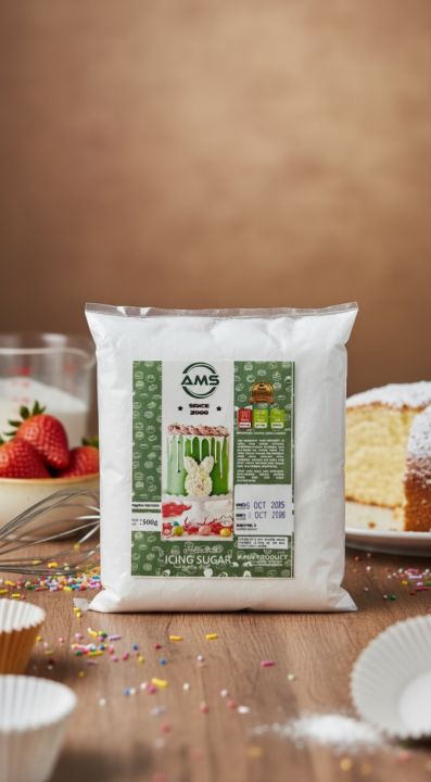 High Quality AMS brand Icing Sugar 500g