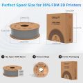Creality Hyper ABS Filament 1.75mm 1kg(2.2lbs) Spool for High-Speed Printing Convenient Open Printing, Fit Most 3D Printer. 