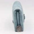 New women's short wallet European and American retro simple fashion all-match multiple card slots handbag student coin zipper co. 