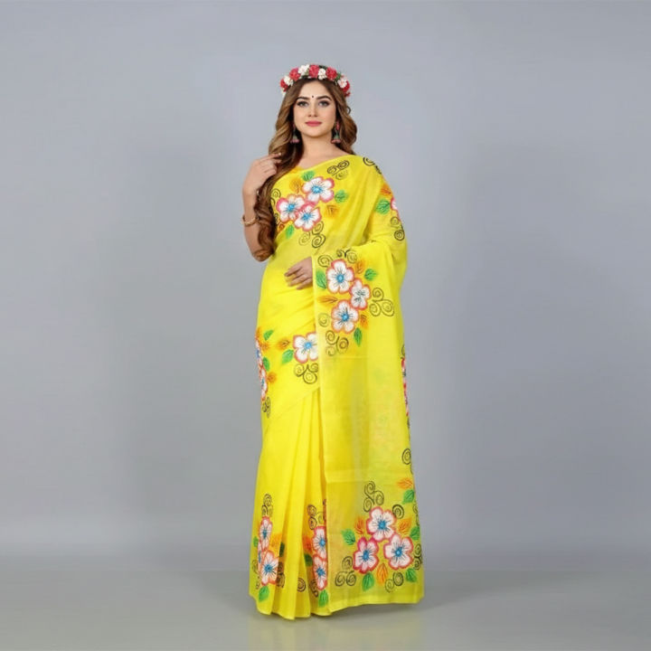 Exclusive Hand Printed Saree