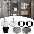 2Pcs Toilet Seat Fixings For Most Standard Toilet Seats With Top Fix Hinge Release Quick Install Toilet Kit.