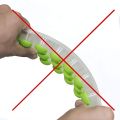 Easy Push Pop Out Round Mini Ice Cube Trays With Flexible Silicone Bottom. 