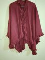 wool cape shawl. 