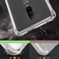 Oneplus 7T Pro / 7Pro Case Clear Transparent Reinforced Corners TPU Shock-Absorption Flexible Cell Phone Cover for One Plus 7T Pro 5G McLaren (Clear). 