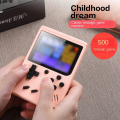 Retro Portable Mini Video Game Console 8-Bit LCD Game Player Built-in 400 500 Games AV Handheld Game Console For Children.