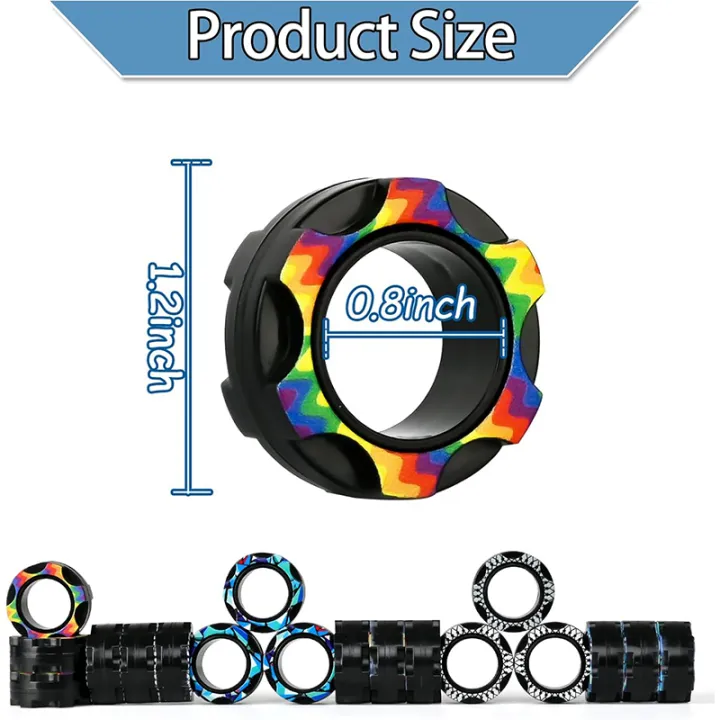 Magnetic%20Rings%20Fidget%20Toy%20Pack%20%20for%20Teen%20Boys%20Party%20Favors%20Cool%20Gadget%20for%20Adults%20Magnet%20Fidget%20Spinner%20Sensory%20Toy%20Set%20-%20Image%204