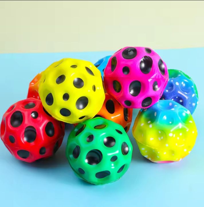 Mkitnvy 3 Space Balls – Super Rebond – Balle D'entraînement – Son Unique – Cadeau Pour Enfants