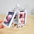 Hongkong60 photo frame Carousel photo frame winding photo frame music box rotating photo frame home decoration photo frame Valentine wedding photo frame. 
