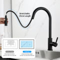 Smart Touch Kitchen Faucets Crane For Sensor Kitchen Water Tap Sink Mixer Rotate Touch Faucet Sensor Water Mixer KH-1015.