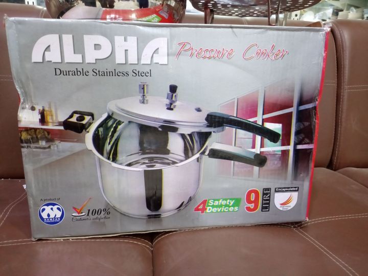 ALPHA%20PRESSURE%20COOKER%20DURABLE%20STAINLESS%20STEEL%209%20LITER%20-%20Image%205