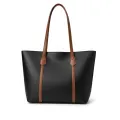 PU Leather Shoulder Tote Hand Bag for Women – All-Season  Large Capacity Office & Travel Style. 