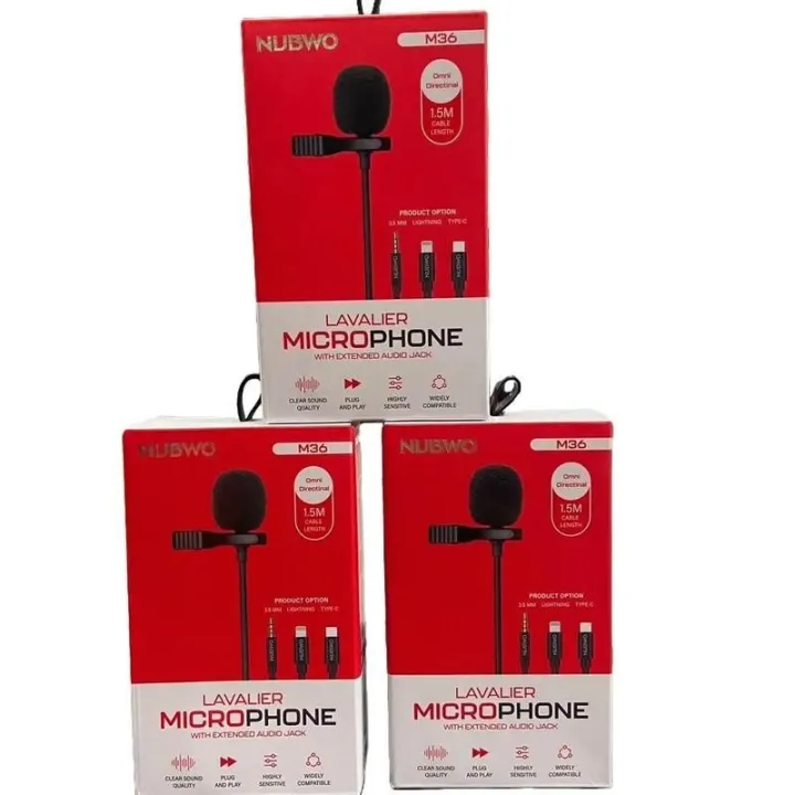 Nubwo M36 lavalier microphone