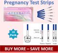10 pcs Accurate Pregnancy Test Strip original high Quality easy to use. 