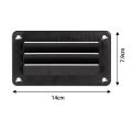 2pcs RV Air Vent Louver Professional Bathroom Office Ventilation Outlet Grille Louver for Boat Yacht Home RV Air Vent Cover. 