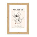 Picture Frame Size 4X6 Inches (Matisse Pattern) Minimalist Picture Frame Can Be Hung and Placed on a Table. or for Use as a Photography Prop..