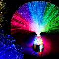 Multicolor Fiber Optic Lamp USB Starry Sky Light LED Luminous Desktop Light Creative Holiday Decoration Camping Atmosphere Lamp. 