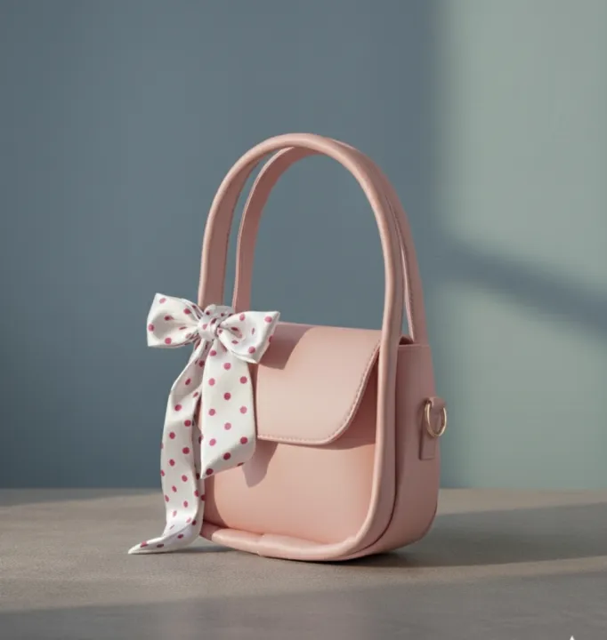 Elegant%20Ladies%20Top%20Handle%20And%20Shoulder%20Bag%20Fashion%20Crossbody%20Purse%20With%20Polka%20Dot%20Bow%20Stylish%20-%20Image%208