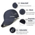 Unisex Baseball Cap for Outdoor Sports Summer UV Protection Adjustable Quick Dry Braethable Tennis Hat Fashion Brim Hats.