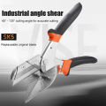 Angle Shear 45-135 Degree Miter Cutter Hand Shear Mitre Scissor,Portable angle shear, SK-5 steel blade of miter scissors. 