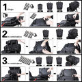 Rhinowalk Motorcycle Side Bag Waterproof Rear Seat Bag 10L 20L 30L Multi-Function Backpack Bumper Modification Luggage Pack. 