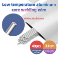 Aluminum Welding Rods Low Temperature Easy Melt Aluminum Welding Wire Flux Core Suitable for Soldering. 
