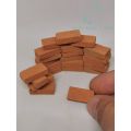 Mini brick (10) mini brick red bricks mini brick diorama diorama # decoration. 