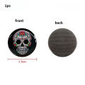 Golf Hat Clip Round Ball Marker Metal Badge Green Position Marking Tool for Golf Course Practice and Training Accessory.