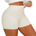 289 # New European and American seamless quick drying women's peach fitness shorts, high waisted running and hip lifting yoga pa. 
