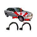 Suzuki Baleno Fender shield ( 2 ) pieses Right and Left set both front side Black colour ( save your car from Rust ). 