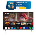 MINISTER 43 INCH FRAMELESS SMART VOICE CONTROL TV (MI43QF36FVG) with Free Delivery. 