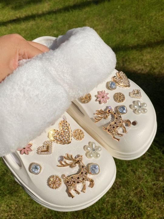 26pcs%20Hole%20Shoes%20Accessories,%20Including%20Detachable%20Star,%20Flower,%20Bear%20Design%20Shoe%20Charms,%20Suitable%20For%20Sandals%20&%20Beach%20Shoes%20&%20H%20-%20Image%207