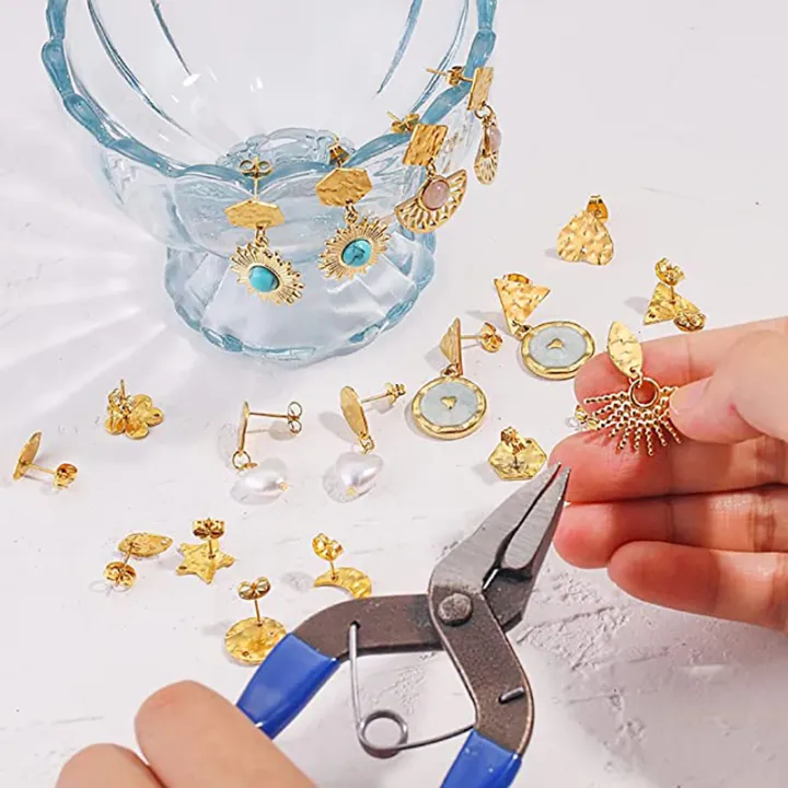 10pcs%20Stainless%20Steel%20Earring%20Posts%20with%20Loop%20Hole%20Star%20Moon%20Pattern%20Ear%20Studs%20Base%20for%20DIY%20Earring%20Jewelry%20Making%20Supplies%20-%20Image%205