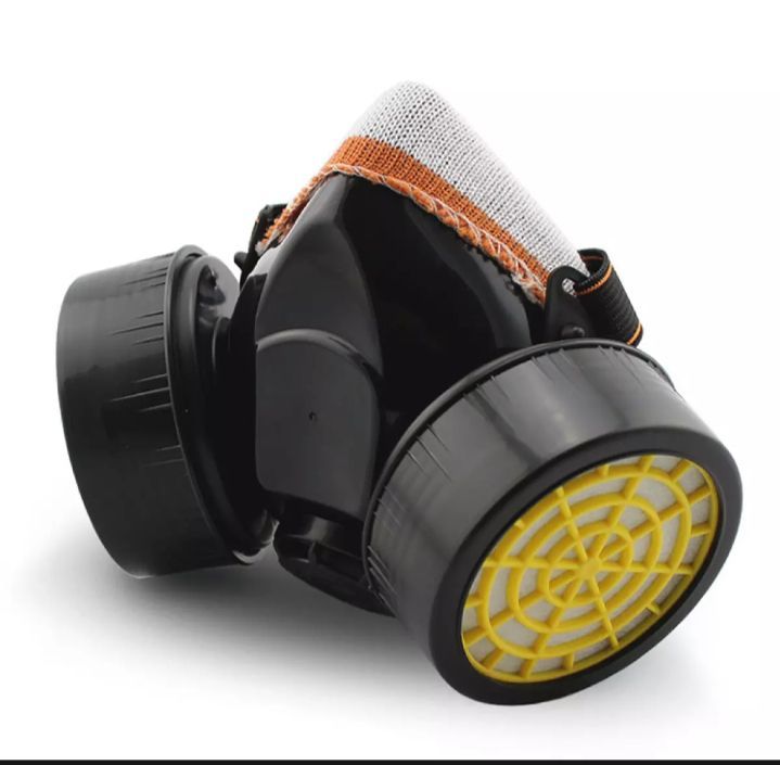 Epoxy Resin Mask Respirator Industrial Safety Mask for Epoxy Resin Art Workers Safety Chemical Anti-Dust Anti-Allergy double Filter
