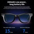 800W With Camera Smart Glasses Woman Video Recording AI Photo Recognition Eyewear Earphone Call Translation Voice Sunglasses Men.