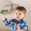 Baby Simulation Mobile Phone Toy Screen Music Early Educational Toys Learning Vocal English Mobile Vocal Toy Model Children Gift. 