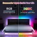 Tuya LED RGB Strip Light Smart Wifi RGBIC Dream color Ribbon Lighting USB 5V WS2812B Addressable Light Lamp Support Alexa  lightify. 