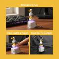 Seagull Mine Keychain Clicker Button with Sound LED Light Portable Fidget Toy for Stress Anxiety Relief Daily Use. 