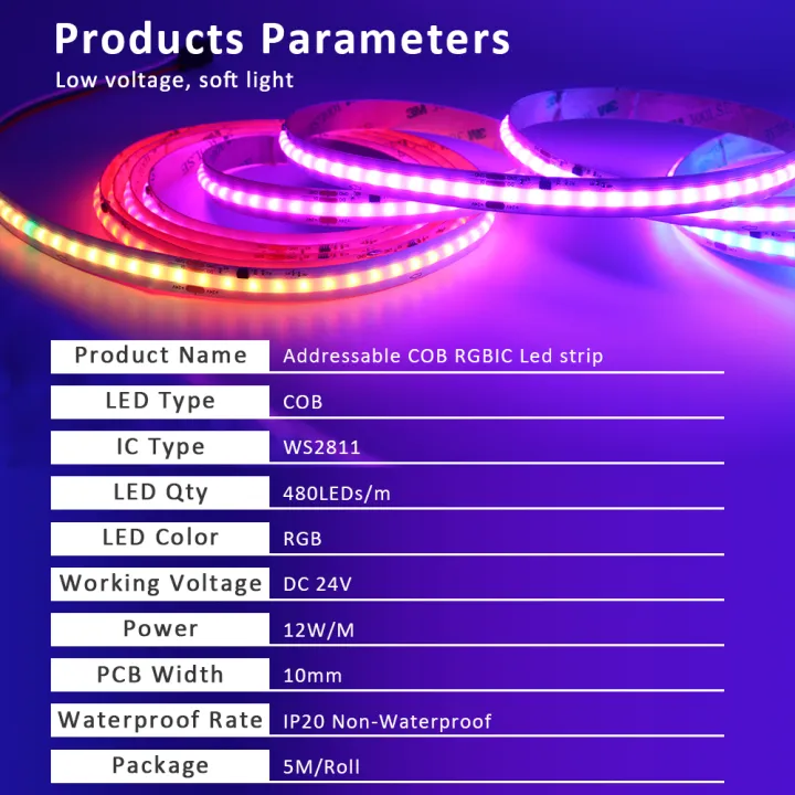 RGBIC%20COB%20Running%20Water%20LED%20Strip%20Light%20WS2811%205M%2010M%2015M%2020M%20DC24V%20Addressable%20Dream%20Color%20Horse%20Race%20Touch%20Remote%20Control%20Lamp%20-%20Image%203