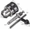 1.5-13mm Quick Change Drill Chuck Adapter with SDS Plus Shank for Hammer Converter Conversion Tool. 