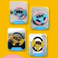 Infant Shining Simulation Steering Wheel Toys Children's Toy Kids Early Education Copilots Stroller Steering Wheel Vocal Toys. 
