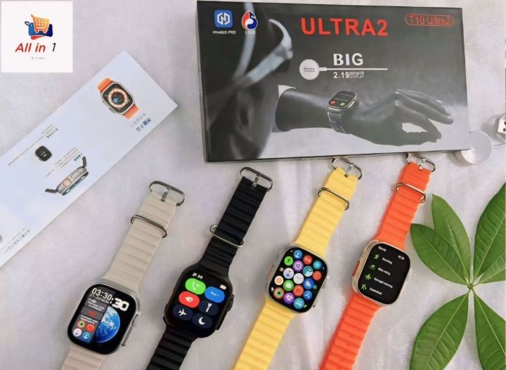 T10 Ultra Smart Watch inch Large Infinite Display Magnetic