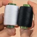 1 Set Durable Black/White Sewing Threads Assorted Hand Sewing Needles Embroidery Mending Accessories Sewing Crafts.