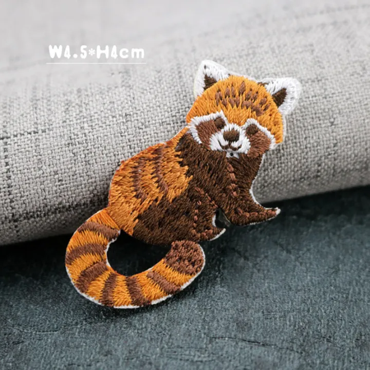 1%20Piece%20Embroidery%20Animal%20Iron%20on%20Patch%20Cartoon%20Chameleon%20Hornbill%20Lemur%20Okapi%20Groundhog%20Platypus%20for%20Clothes%20DIY%20Applique%20-%20Image%203