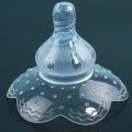 Silica gel nipple covers for breastfeeding, soft comfortable sting repellent for young mother Nipple Shield without Case Breastfeeding Nipple. 