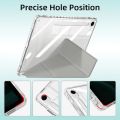 Clear Case for Samsung Galaxy Tab S9 11 S9 FE A9 8.7 inch A9 Plus S10 FE S9 Plus S10 Plus 12.4 Y-shaped Casing with Pencil Holde.