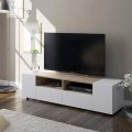 TV Stands with four storage Cabinets for up to 60-Inch TVs" / Modern Design Tv Stands For Tvs Up To 60'', Led Light Entertainment Center, Media Console With Multi Functional Storage, Tv Cabinet For Living Room,Bedroom, Home Decor. 