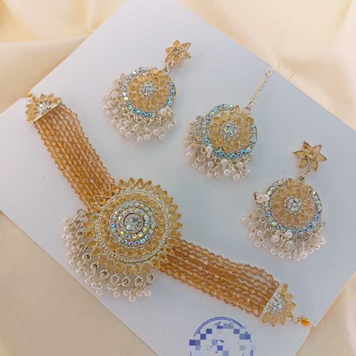 khitan muktar tikli chokor set for women