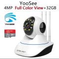 FNKvision CCTV Camera 4MP Full HD Resolution Wifi IP Camera sd 32. 