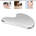 Face Guasha Scraper Stainless Steel Gua Sha Massager Body Neck Back Stress Relief Beauty Tool Skin Scraping Lymph Detox Massage Leima. 
